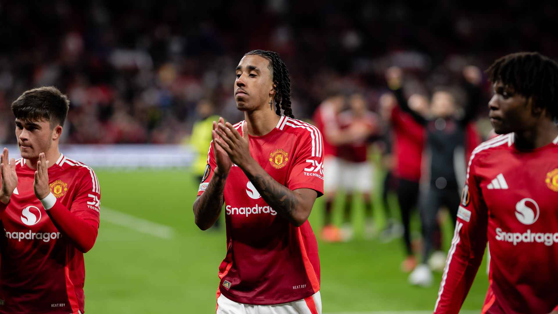 Leny Yoro proud of comparisons after reaching Europa League final | Manchester United