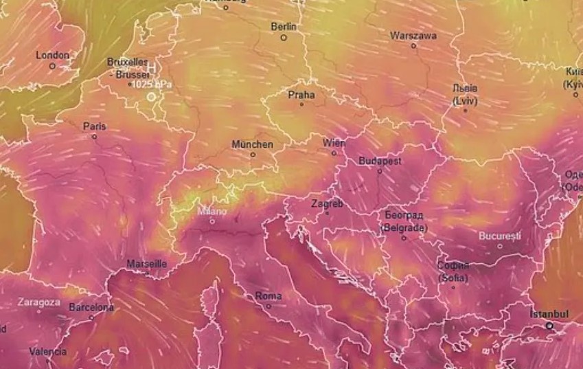 Toplotna kupola zahvata Evropu: Temperature do 47°C, požari, smrtni slučajevi i upozorenja vlasti - Fazon